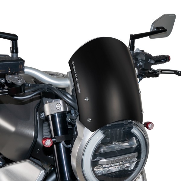 Windshield Aerosport Aluminum Black for Honda CB 1000 R (18-) - Barracuda