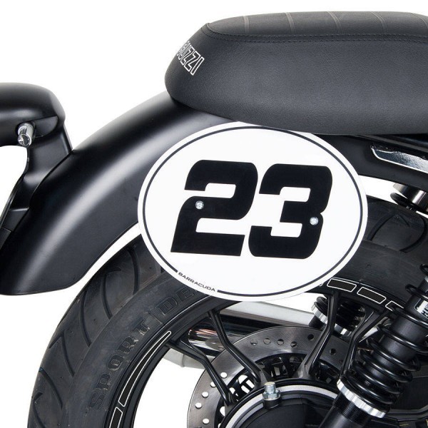 Number plate for Moto Guzzi V7 II - Barracuda