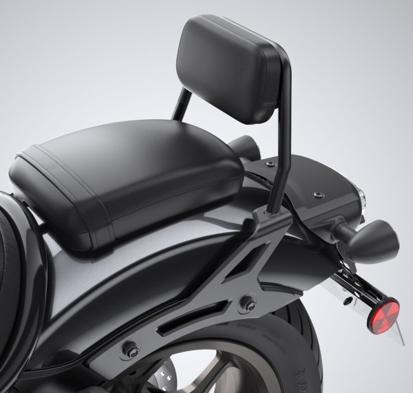 Backrest black for Honda CMX 1100 Rebel 2021-