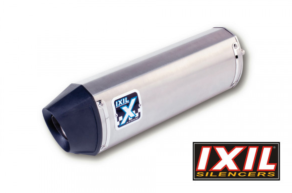 IXIL stainless steel muffler HEXOVAL XTREM Evolution for Kawasaki ZRX 1100 (Bj.96-00)