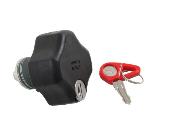 Lock-it screw lockable, incl. cylinder and key for Lock-it side case carrier Original