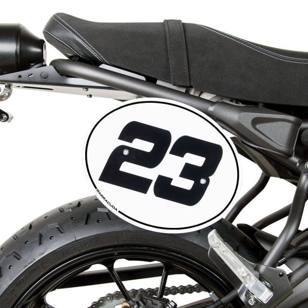 Number plate for Yamaha XSR 700 - Barracuda