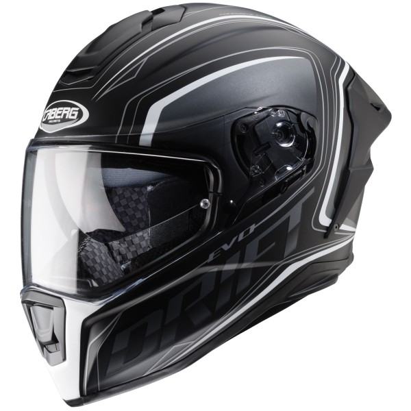 Caberg Helmet Drift Evo Integra, matte black / gray white