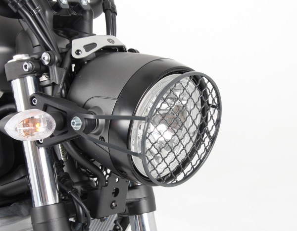 Lamp guard grille black for Yamaha XSR 700/ XSR 700 Xtribute (Bj.16-) Original Hepco & Becker