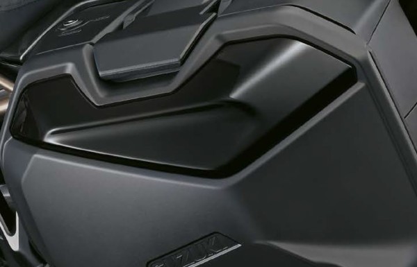 Side case cover cover set black for Suzuki GSX-S 1000 GT (21-) Original
